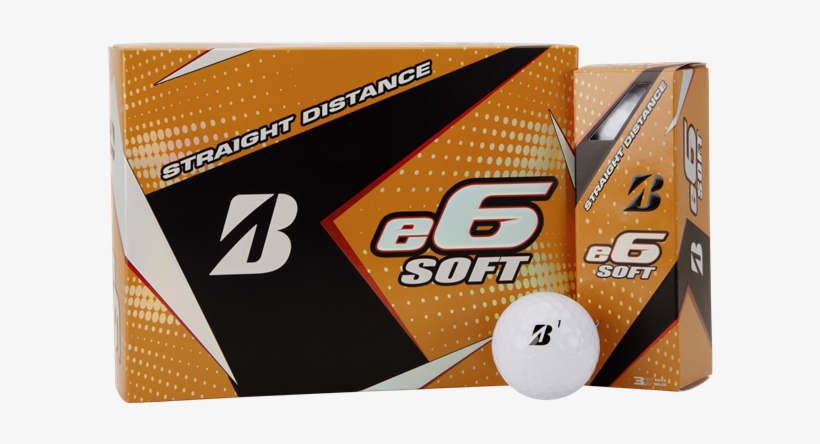 Bridgestone E6 Soft Golf Ball - Srixon Q Star Tour Reviews, transparent png download