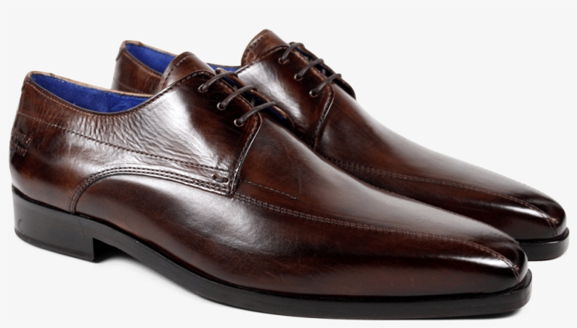 Derby Shoes Lewis 10 Crust Dark Brown Ls - Leather, transparent png download
