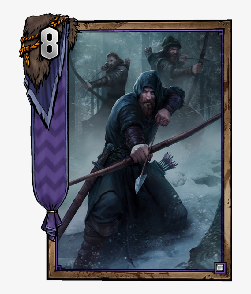 Tuirseach Archer - Clan Brokvar Archer Gwent Card, transparent png download