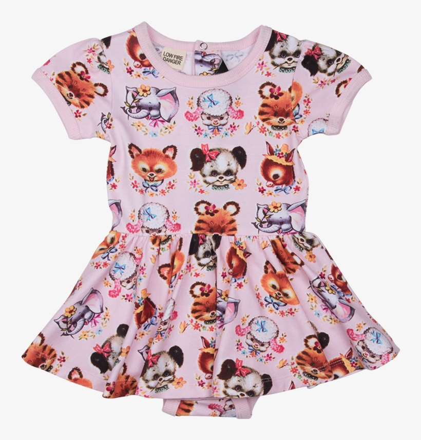 Ryb Little Creatures Baby Waisted Dress - Pattern, transparent png download