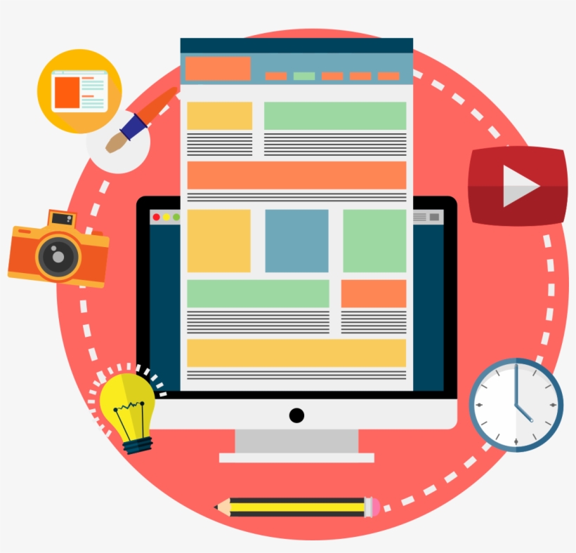 Plan Web Landing Page - Website And Android App, transparent png download