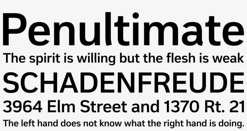 Innova Font Phrases - Droid Sans Font, transparent png download