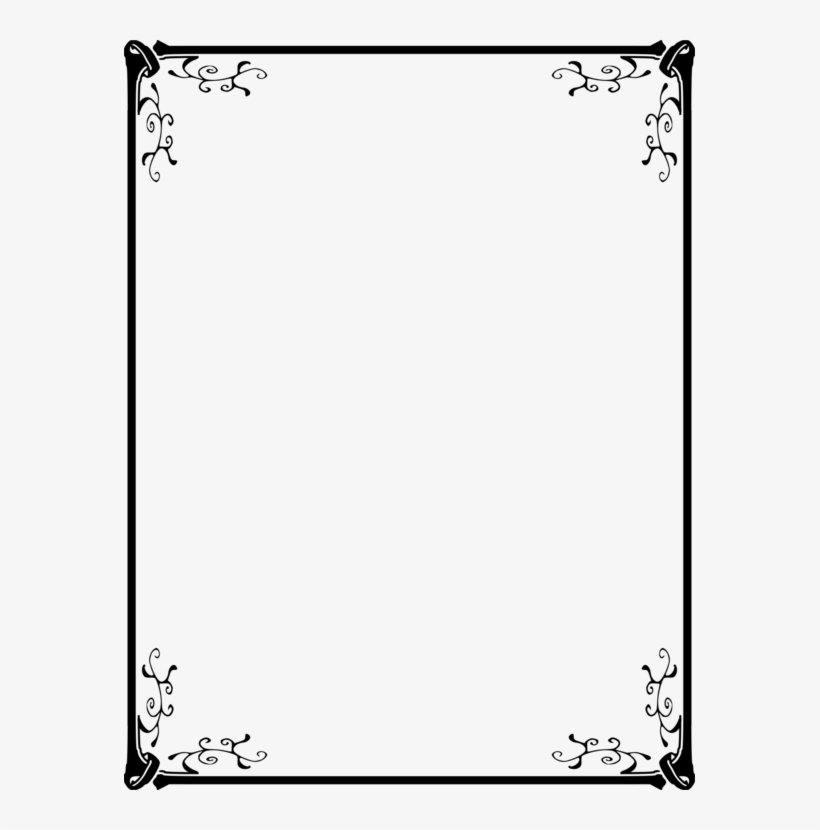 Picture Frames Visual Arts Decorative Arts Grayscale - Illustration, transparent png download