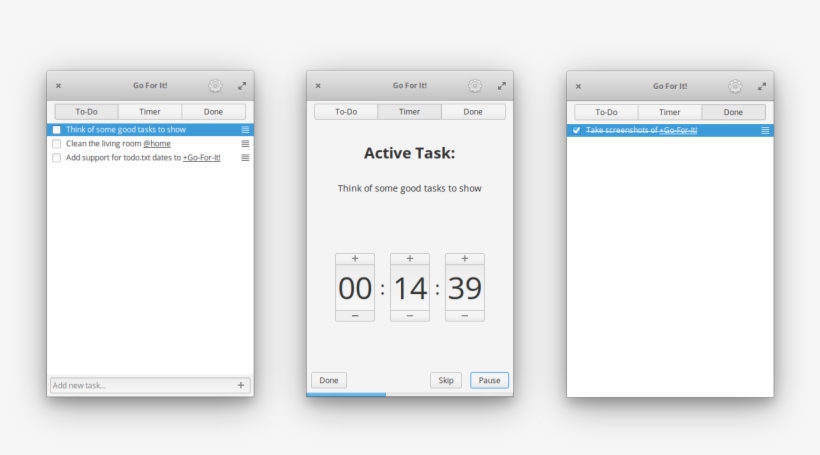 A Stylish To Do List With Built In Productivity Timer - Opengear Ui, transparent png download