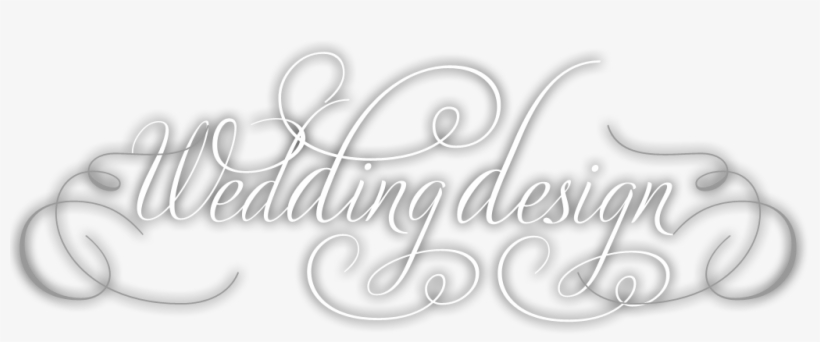 Logo Wedding Design - Calligraphy, transparent png download