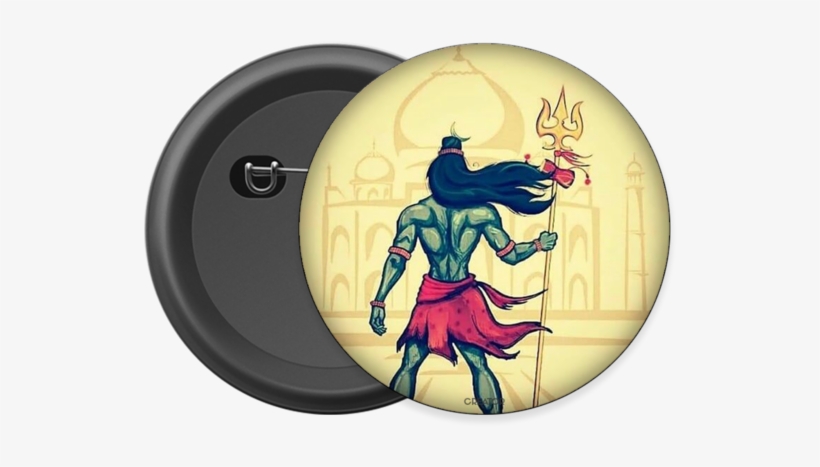 Shiva Button Badge - Shiva, transparent png download