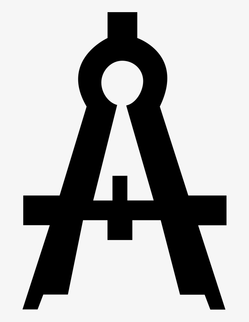 Png File Svg - Compass Math Icon, transparent png download