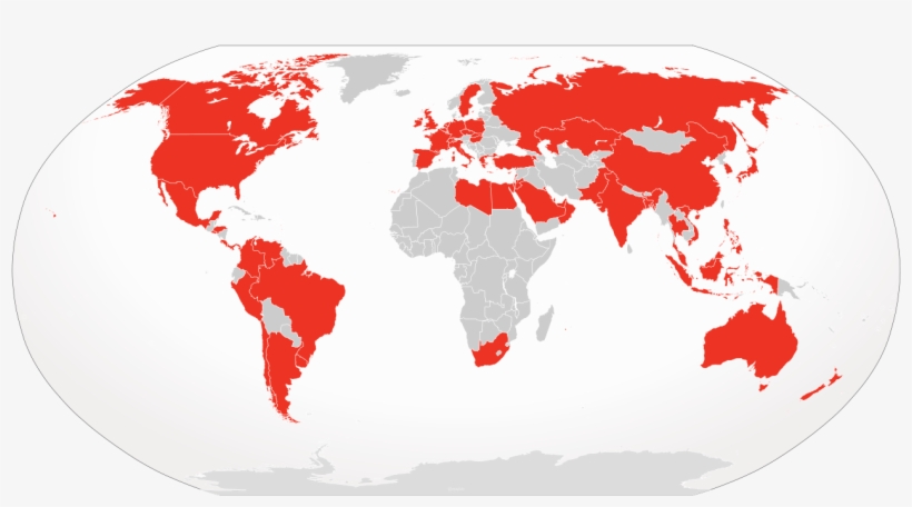 Map Of Hsbc - Countries That Recognize Catalonia, transparent png download