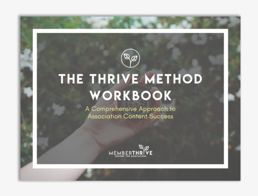 The Thrive Method Final Cover-dropshadow - Neighbourhood, transparent png download