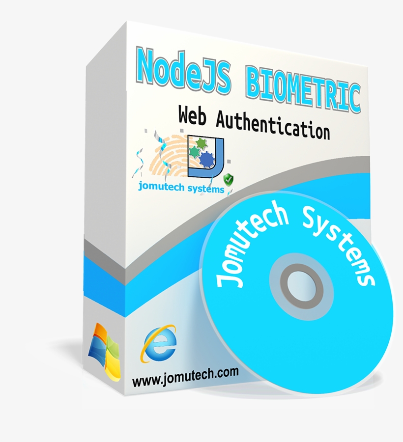 Nodejs Web Biometric Authentication And Integration - Cd, transparent png download