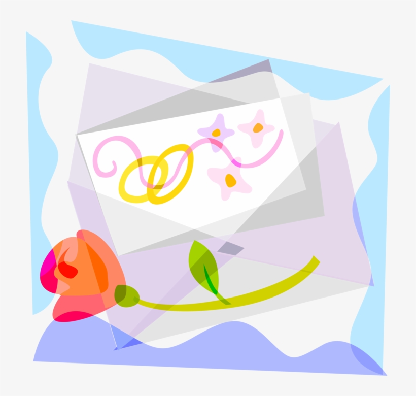 Picture Freeuse Library Invitation Vector Illustration - Anniversary Clip Art Free, transparent png download