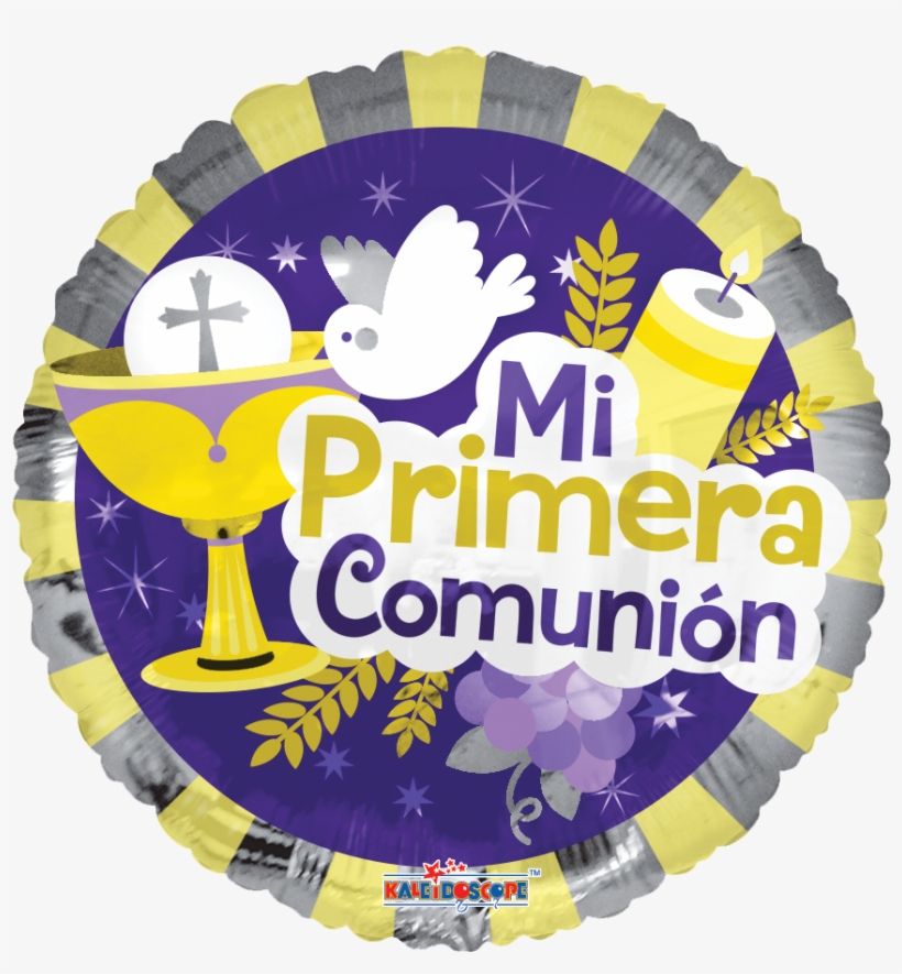 18" Mi Primera Comunion Elements Balloons All American - 18 Mi Primera Comunion Balloon, transparent png download