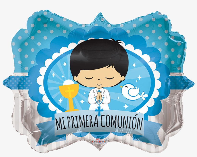 18" Mi Primera Comunión Niño, Metalizado, transparent png download