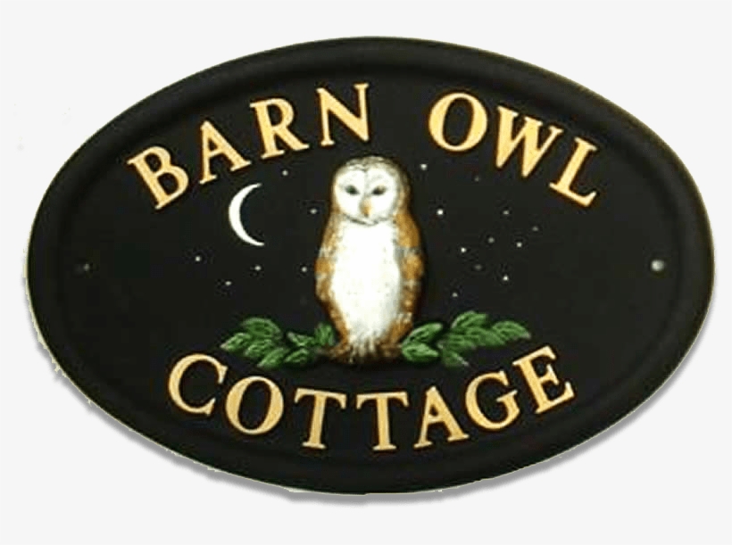 Owl Barn Small House Sign - Barn Owl, transparent png download
