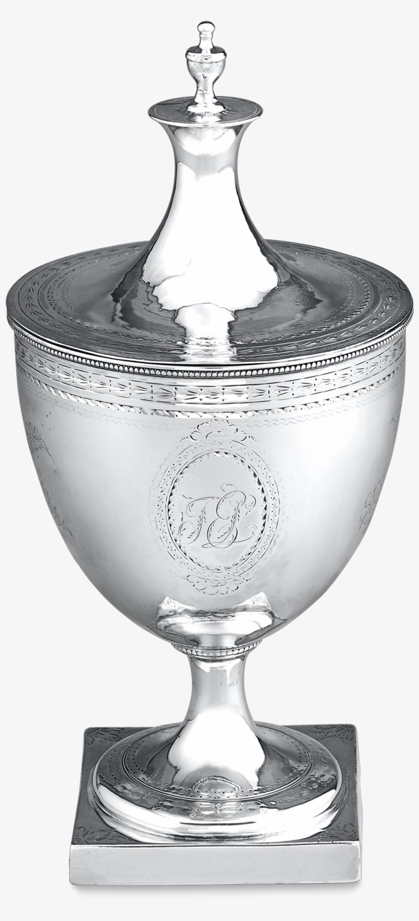 Hester Bateman Silver Sugar Bowl, Urn Form - Trophy, transparent png download