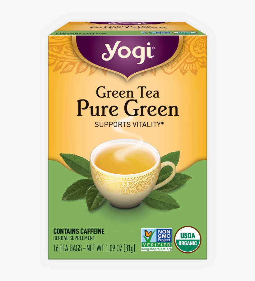 Yogi Green Tea, transparent png download