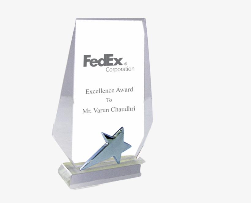 Glass Trophy Mini Rectangle Plaque Skwg 7358 - Ur Ring Has Been Shipped, transparent png download