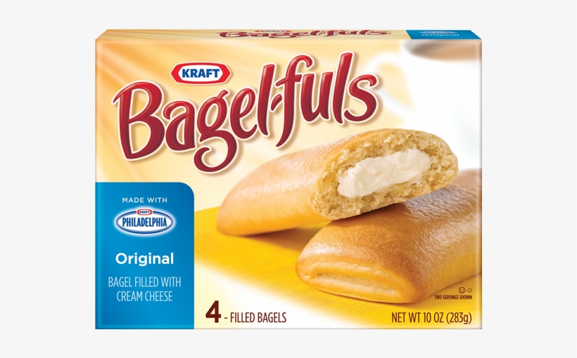 Bagel - Kraft Bagel Fuls, transparent png download