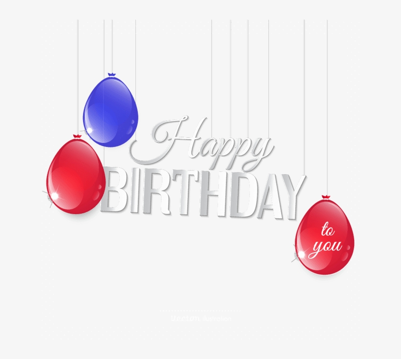 Happy Birthday Text Png - Graphic Design, transparent png download