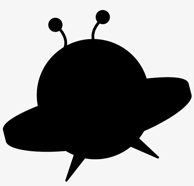 Spacecraft Cartoon Clip Art - Siluetas De Naves Espaciales, transparent png download