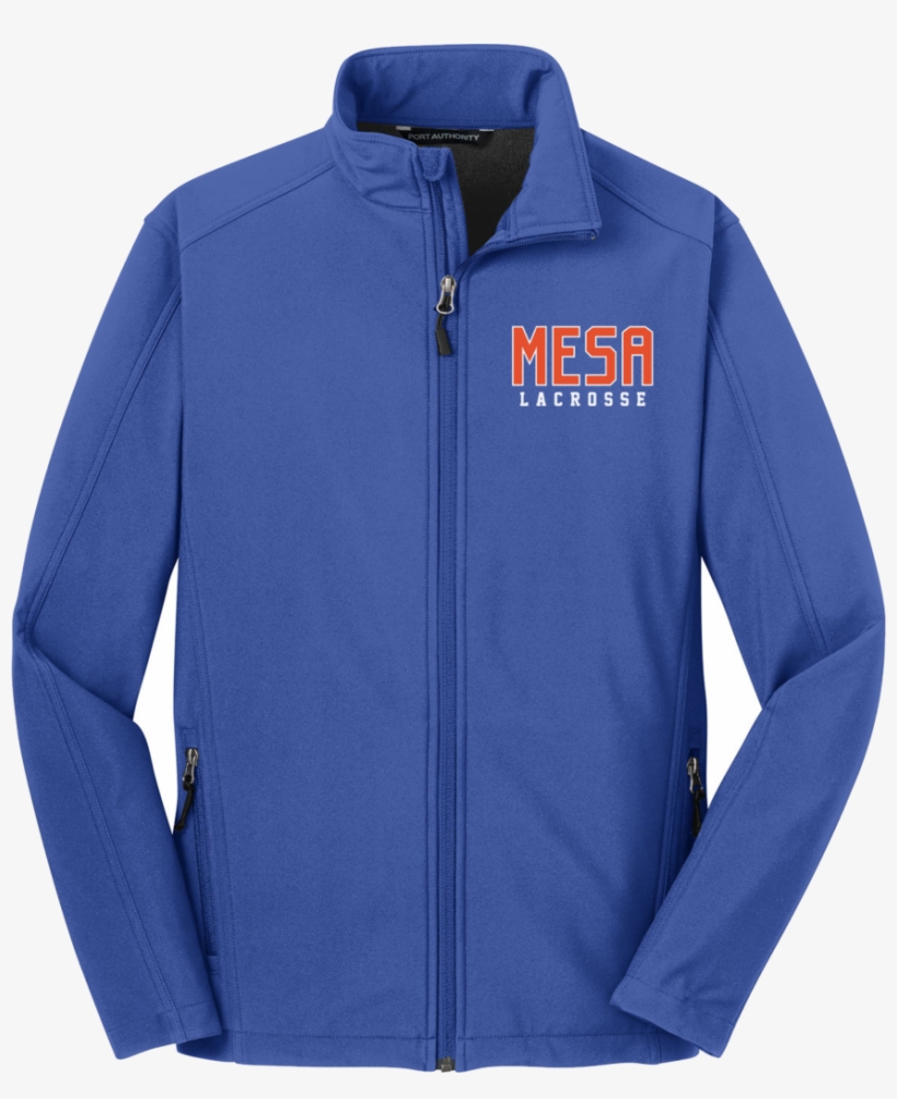 Mesa Lacrosse Men's Royal Blue Soft Shell Jacket - Port Authority Men's Core Soft Shell Jacket J317, transparent png download