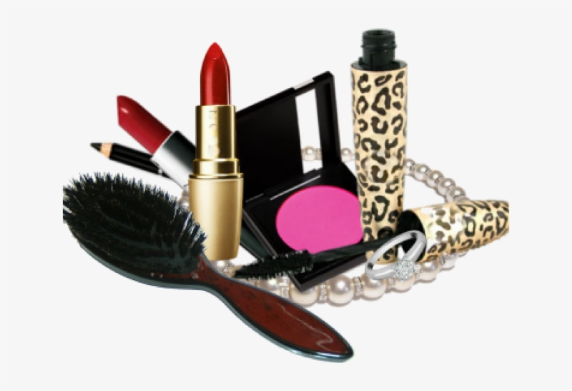 Lipstick Clipart Makeup Brush Animal Print Mascara Transparent