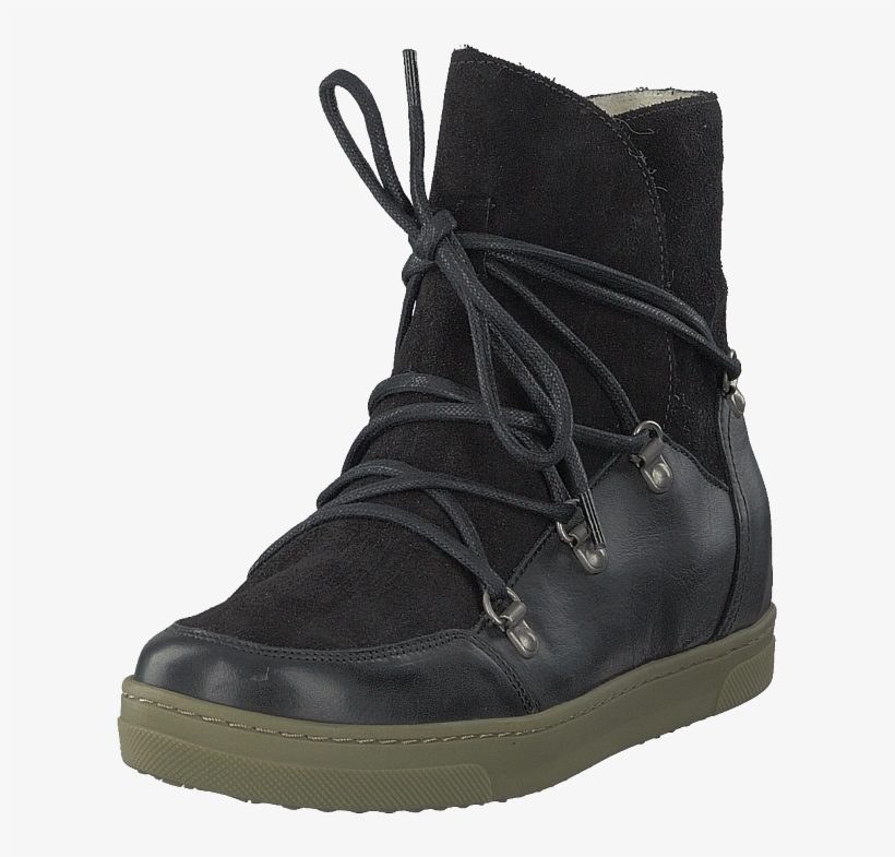 Uma Wool Black Suede - Snow Boot, transparent png download