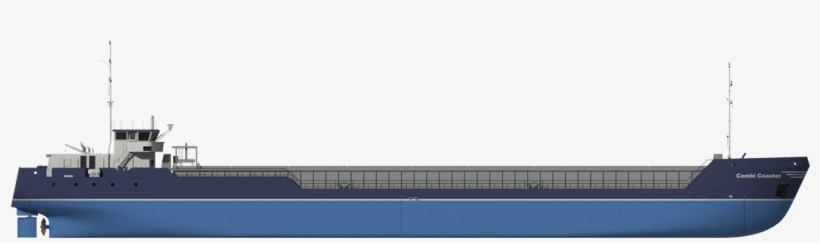 A Fuel-efficient Seagoing Cargo Vessel Damen Combi - Feeder Ship, transparent png download