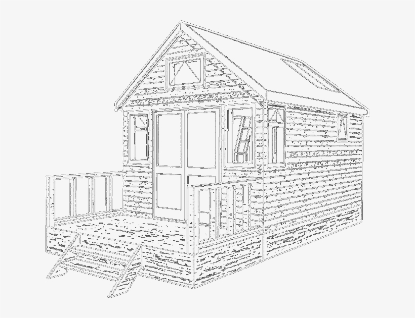 640 X 550 10 - Hut Design For Drawing, transparent png download