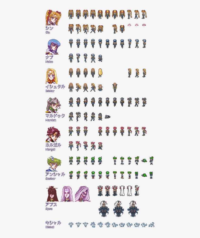 Photo Sailormoonanotherstory Oppositesenshi Sheet - セーラ ムーン 登場 人物 画像, transparent png download