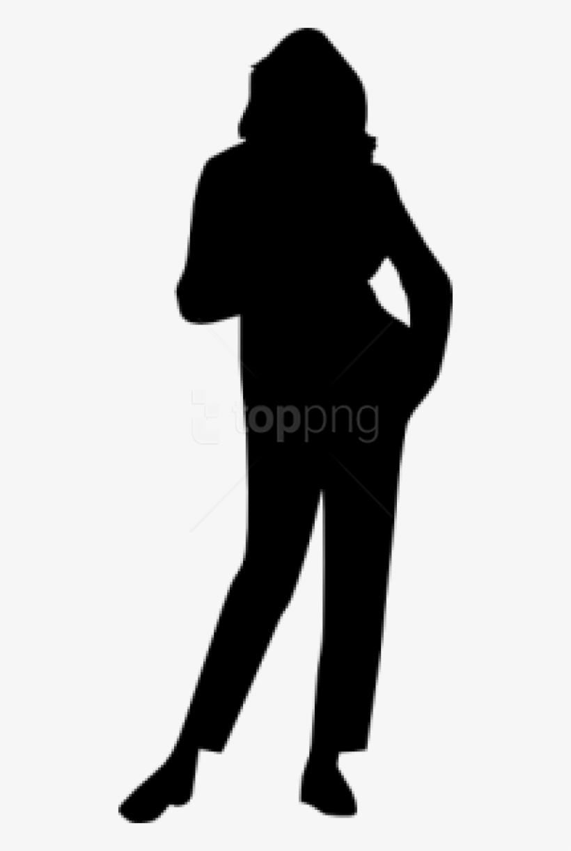 Free Png Woman Silhouette Png - Hand, transparent png download