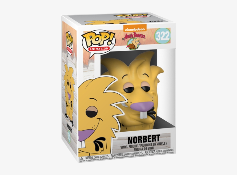 Angry Beavers Norbert Funko Pop - Pop Heroes, transparent png download