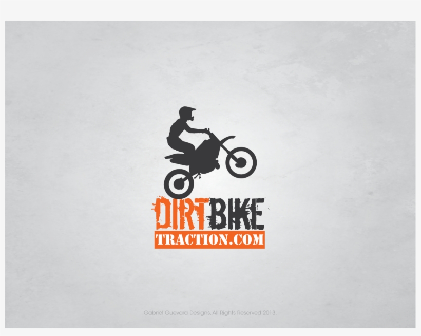 Elegant, Playful Logo Design For D J Walker Investments - Dirt Bike Symbols, transparent png download