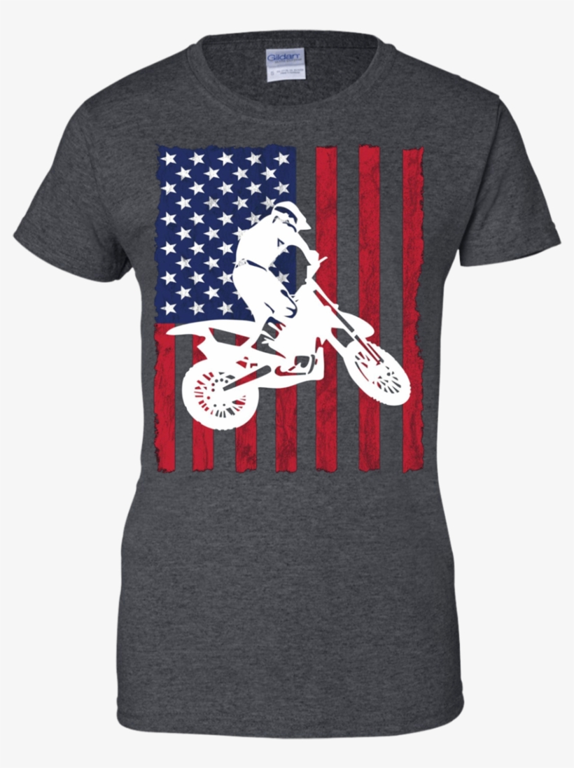 Usa Dirtbike Motocross Apparel - Shirt, transparent png download