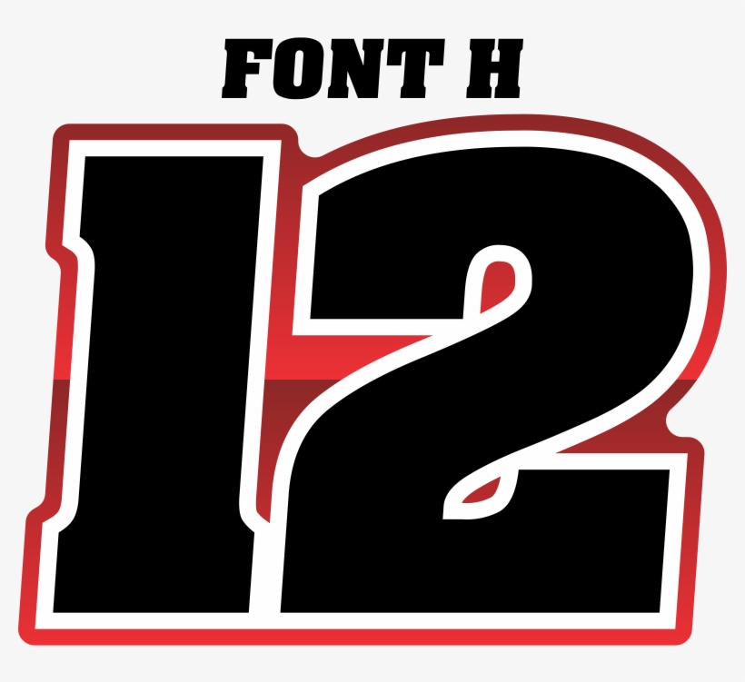 Multicolored Race Numbers Printed & Laminated - Sign, transparent png download