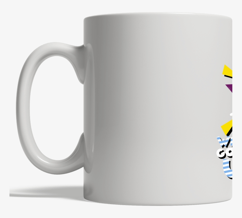 White Mug Left - Nice Hot Cup Of Fuckoffee, transparent png download