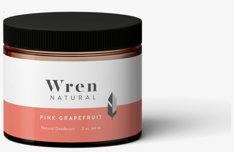 Natural Deodorant Cream, Pink Grapefruit - Cosmetics, transparent png download