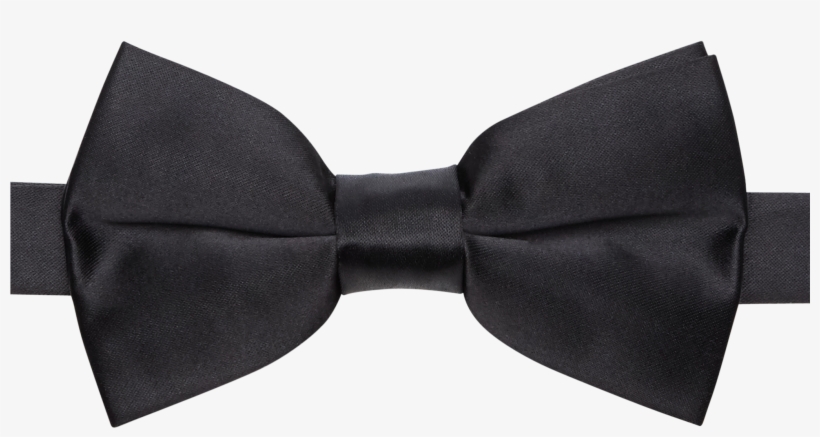 Black Grandis Bowtie - Bow Tie, transparent png download