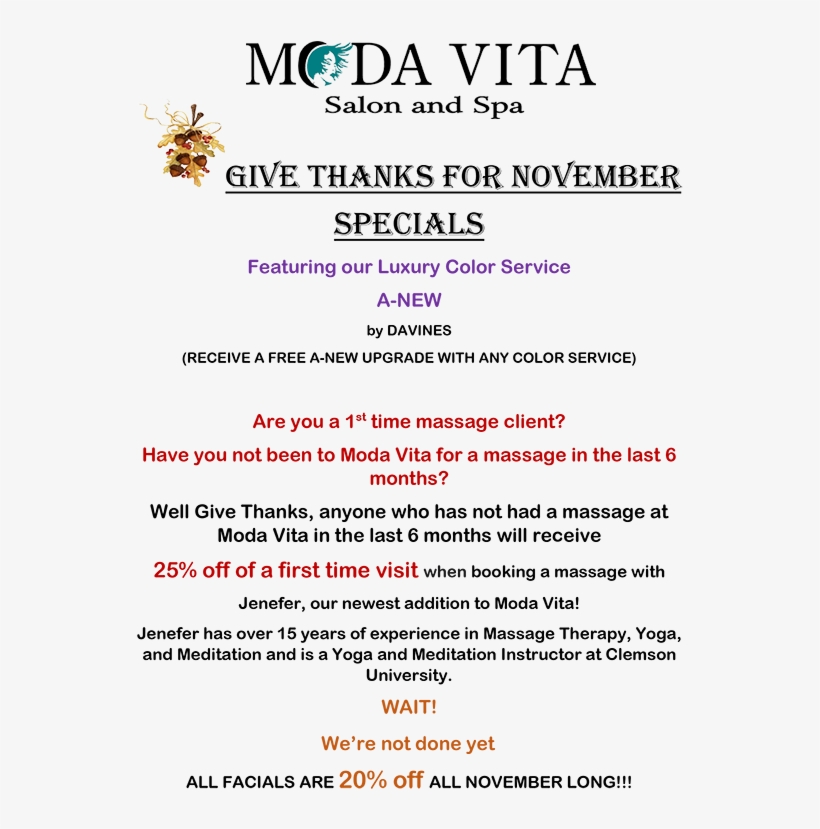 Give Thanks November Specials Revised-1, transparent png download
