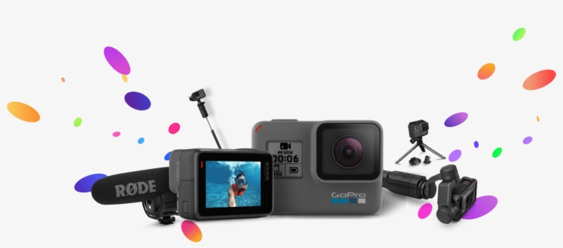 Join Today To Win The - Video Camera, transparent png download