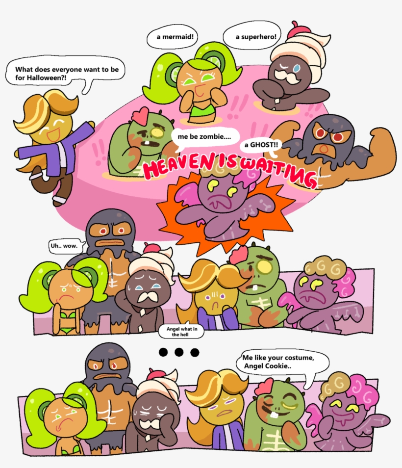 Idk, Zombie Cookie Just Seems Like He'd Be A Real One - Cartoon, transparent png download