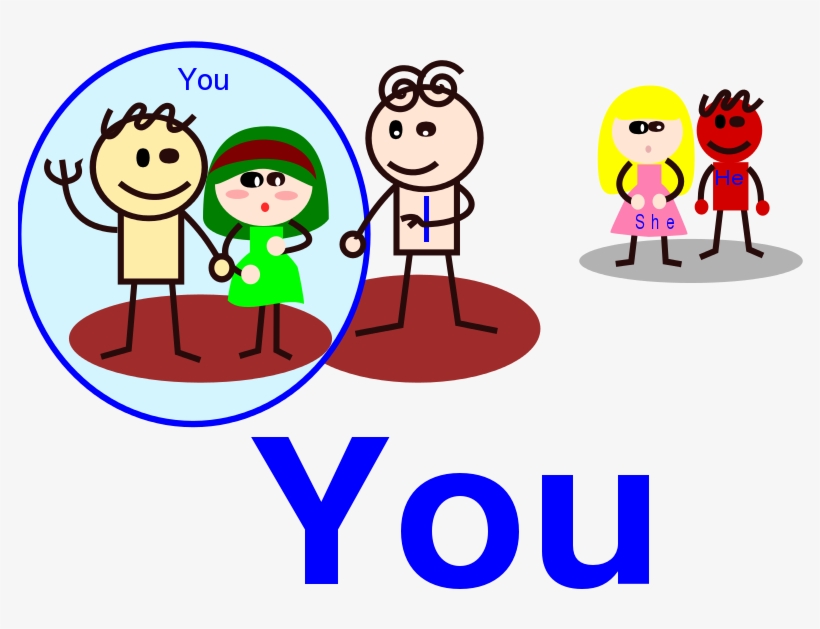 You Pronoun Cliparts Free Download Clip Art On Png - You Pronoun Clipart, transparent png download