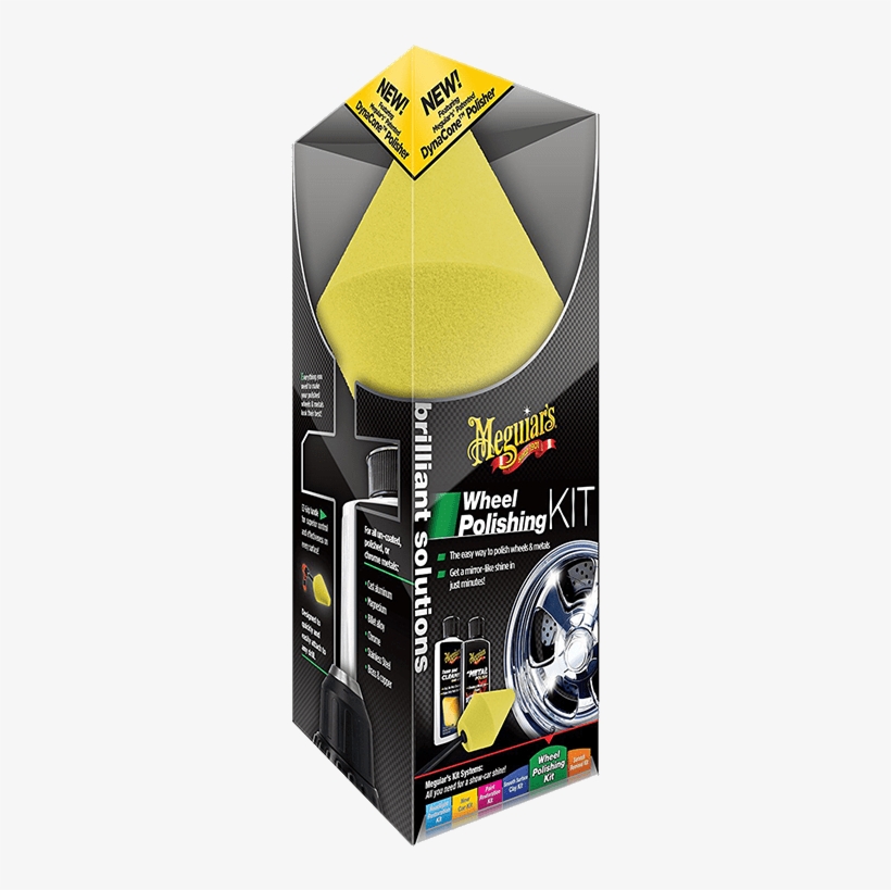 Kit Pulir Llantas - Meguiars Wheel Polishing Kit, transparent png download