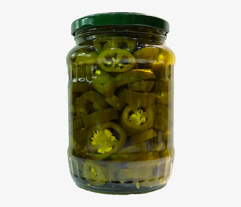 Pickled Jalapeno Slices - Pickled Cucumber, transparent png download