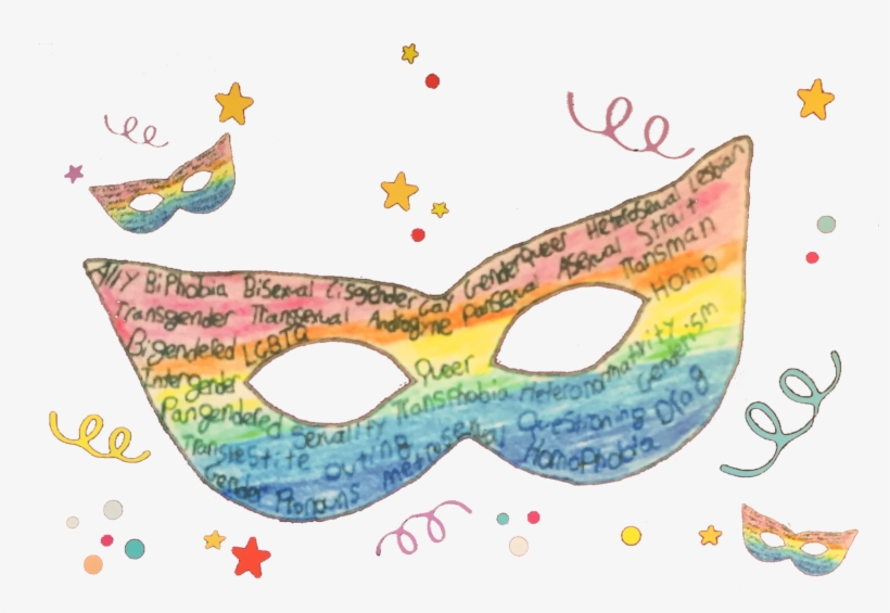 Clip Black And White Mask Transparent Purim - Mask, transparent png download