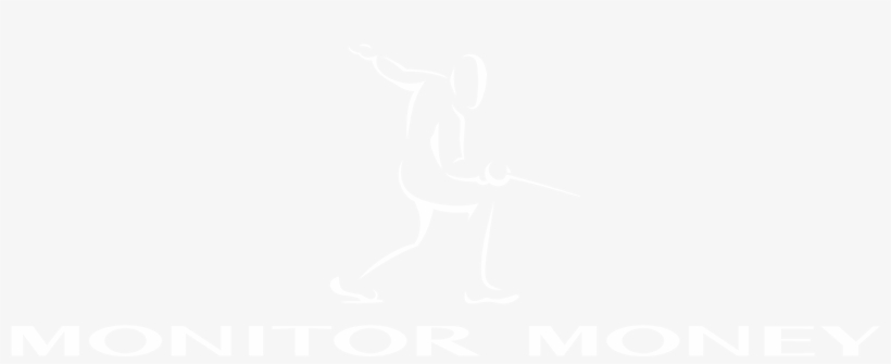 Monitor Money Logo Black And White - Spotify White Logo Png, transparent png download