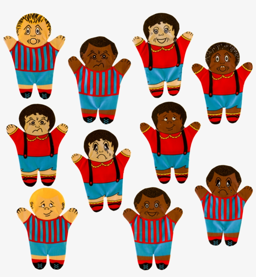 Dexter Educational Play Problem Solving Set Of 10 Puppets - Feelings Puppets, transparent png download