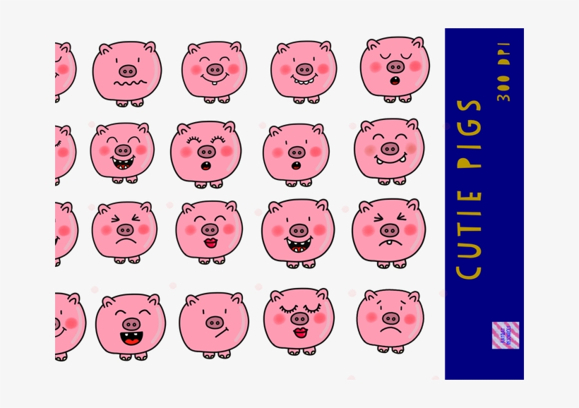 Cover Image - Pig Cute Art, transparent png download