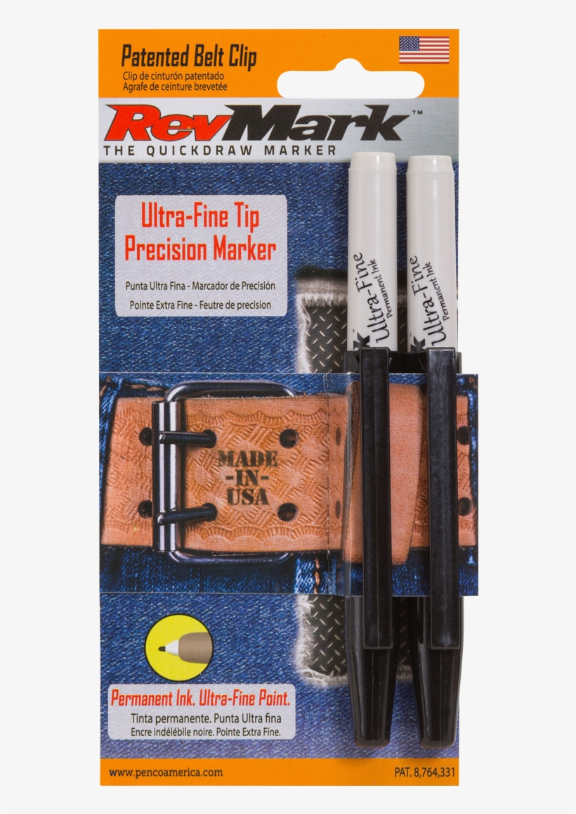 Revmark Ultra Fine Marker - Ink, transparent png download