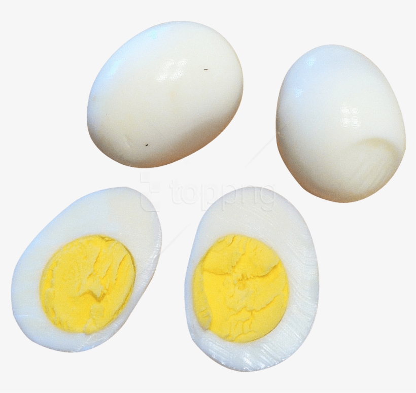 Download Boiled Egg Png Images Background - Boiled Egg, transparent png download
